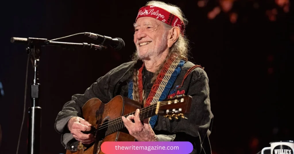 Willie Nelson and Angelina Jolie